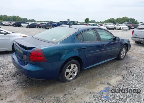 2006 Pontiac Grand Prix z USA, uszkodzony, nr VIN 2G2WP552161175372